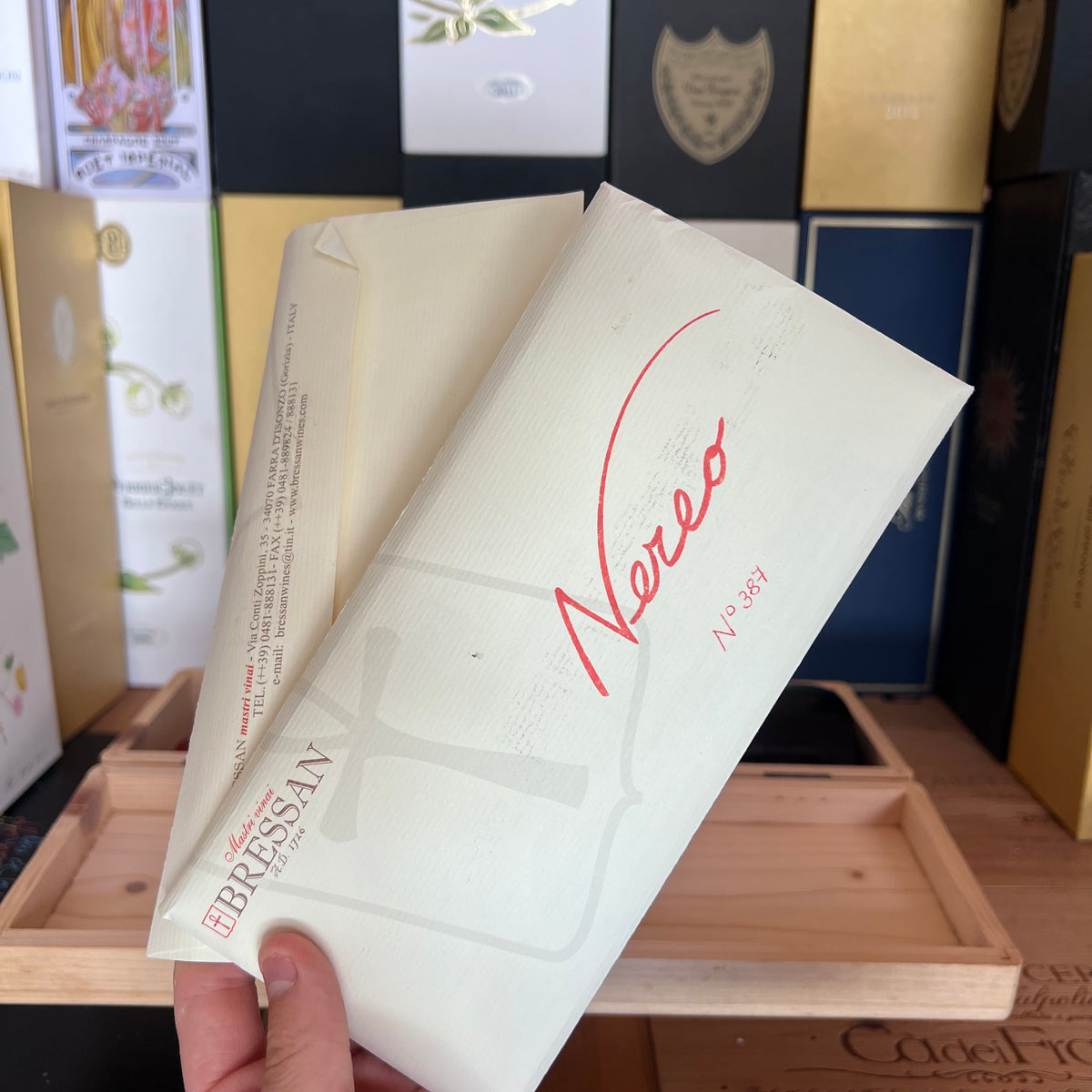 Nereo Bressan 1997 Magnum in cassa di legno