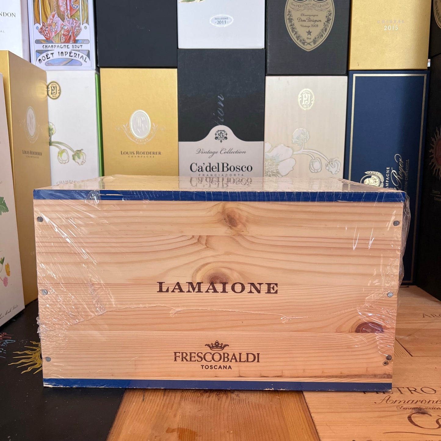 Lamaione 2016 Castelgiocondo cassa di legno - Frescobaldi