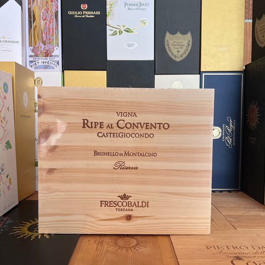 Ripe al Convento 2018 Castelgiocondo cassa di legno 3 bottiglie - Frescobaldi