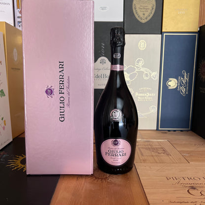 Giulio Ferrari rosè 2007 cofanetto Riserva del Fondatore