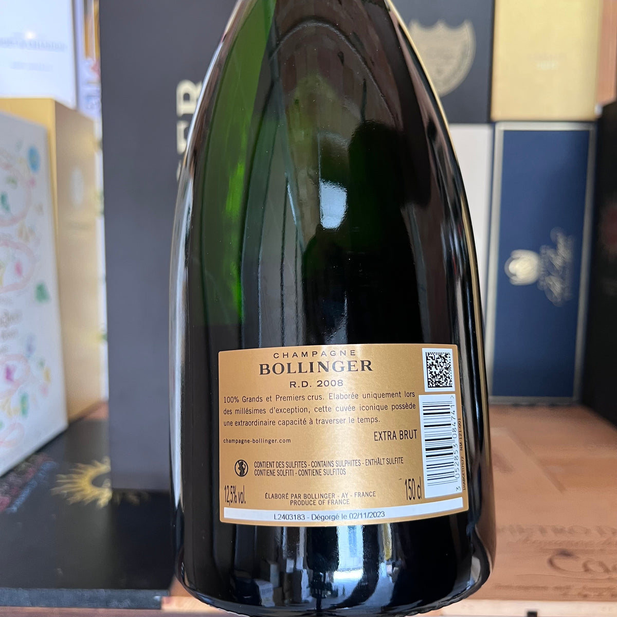 Bollinger R.D. 2008 Magnum in cassa di legno
