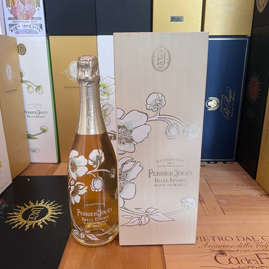 Belle Epoque 2004 Blanc de Blanc in cassa di legno