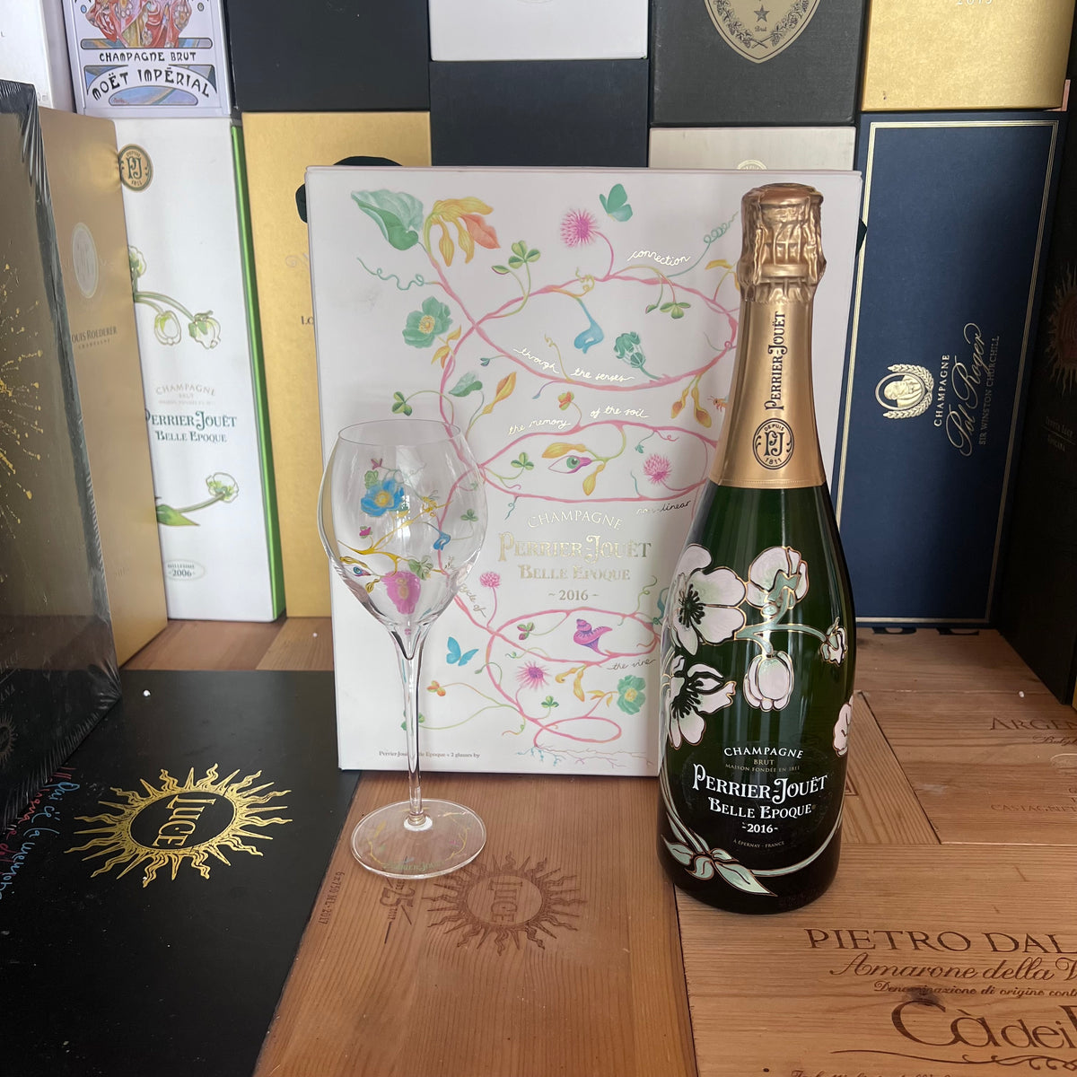 Belle Epoque 2016 cofanetto con 1 calice