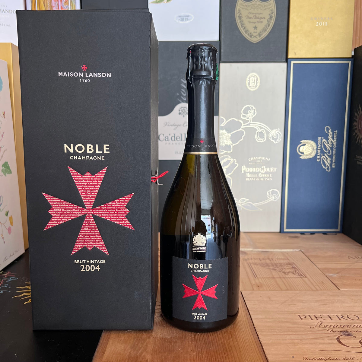 Noble Lanson 2004 Vintage Brut con cofanetto