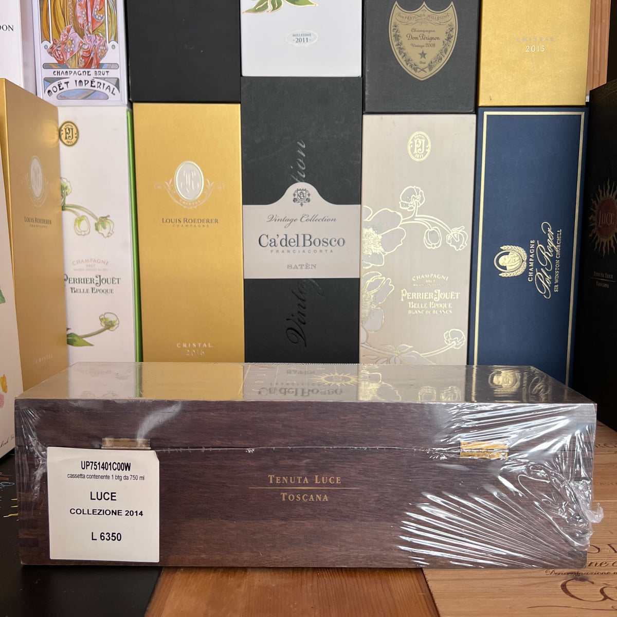 Luce collezione 2014 Edizione limitata Cassa di legno
