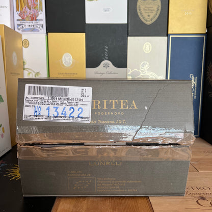 Auritea 2019 cassa di legno - Tenute Lunelli