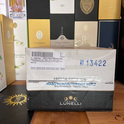 Maso Montalto Pinot nero 2022 cassa di legno - Tenute Lunelli