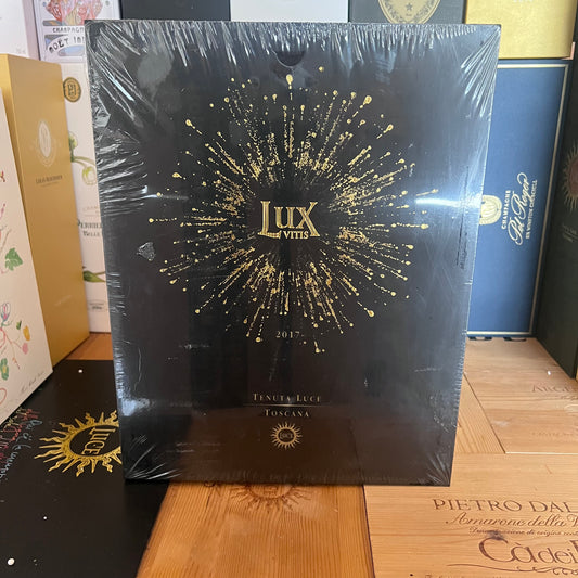 Lux Vitis 2017 cassa di legno da 3 - Tenuta Luce