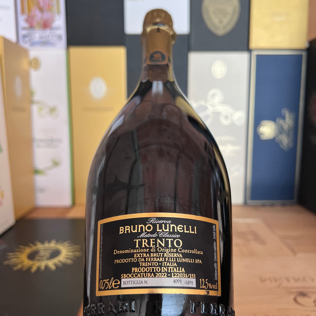 Bruno Lunelli 2006 Riserva Full Box