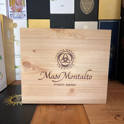 Maso Montalto Pinot nero 2022 cassa di legno - Tenute Lunelli