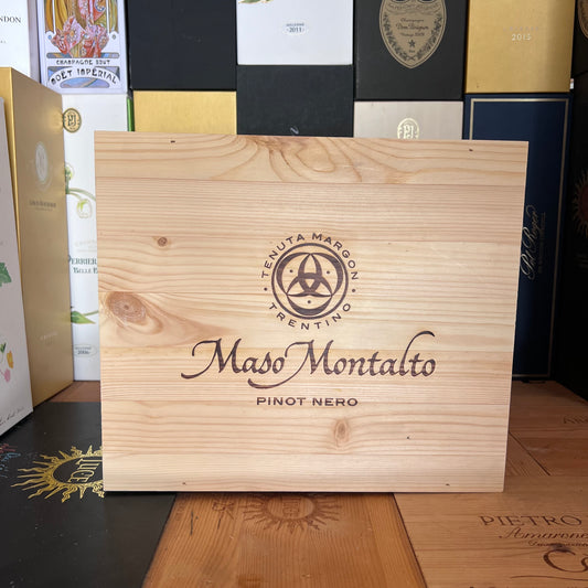 Maso Montalto Pinot nero 2022 cassa di legno - Tenute Lunelli