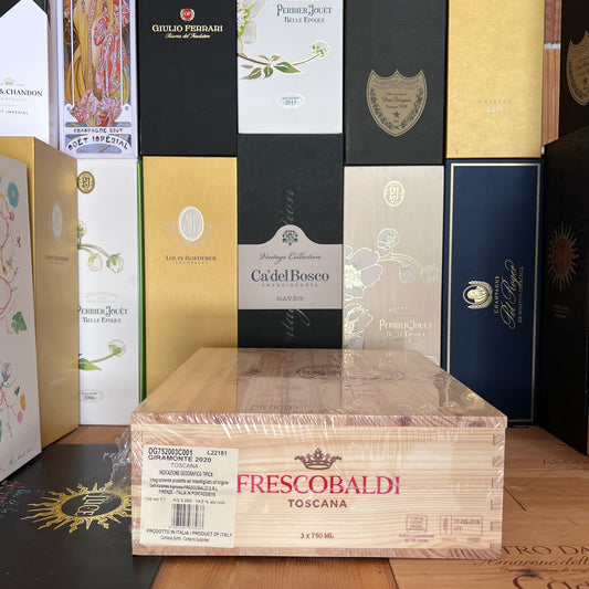 Giramonte 2020 OWC cassa di legno da 3 - Frescobaldi