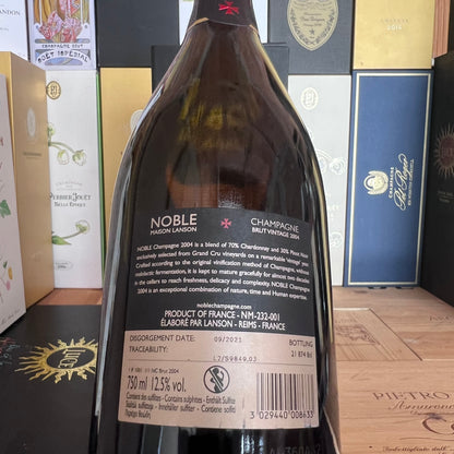 Noble Lanson 2004 Vintage Brut con cofanetto