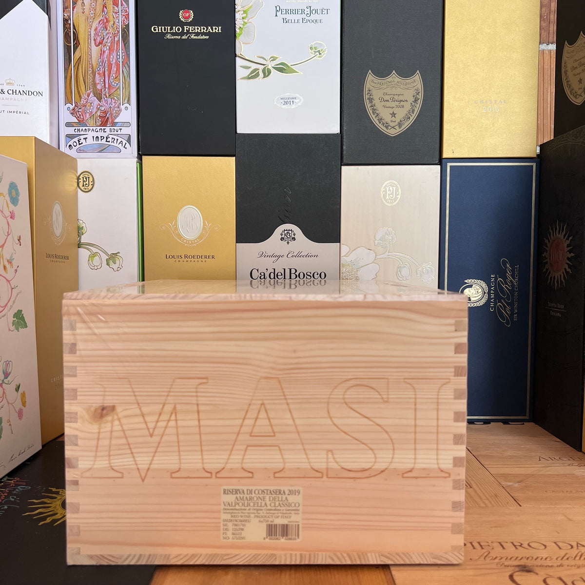 Masi Amarone riserva Costasera 2019 in Cassa di legno