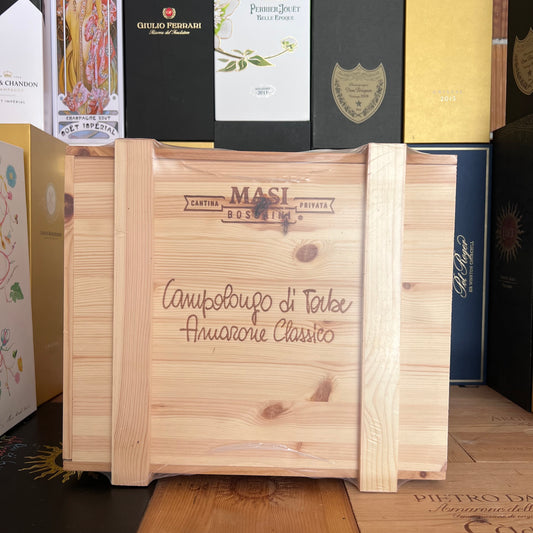 Masi Amarone Campolongo di Torbe 2015 cassa di legno 3 bottigliea
