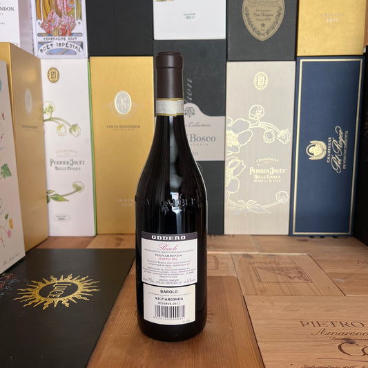 Barolo “Vignarionda” riserva 2012 numerata - Oddero