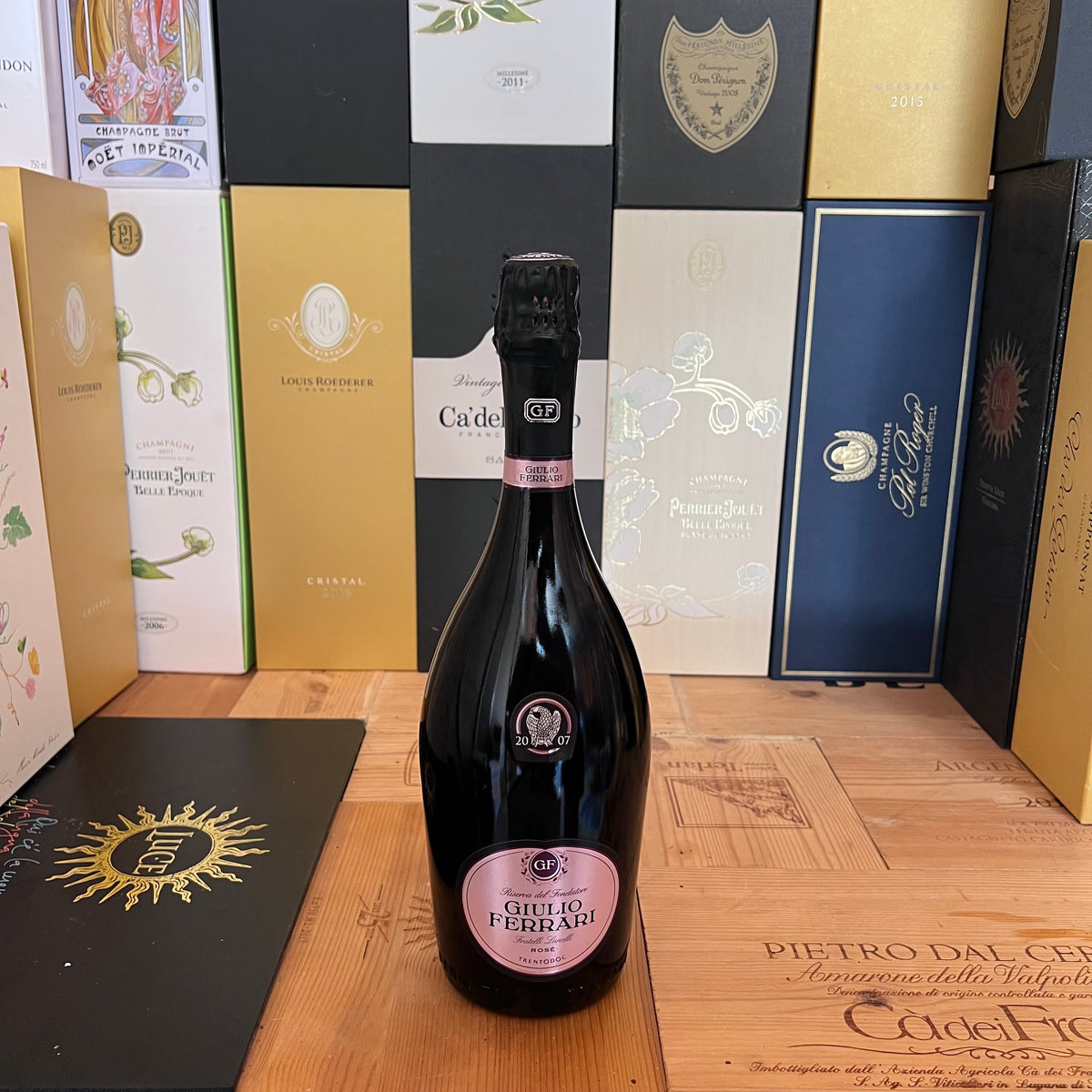 Giulio Ferrari rosè 2007 Riserva del Fondatore
