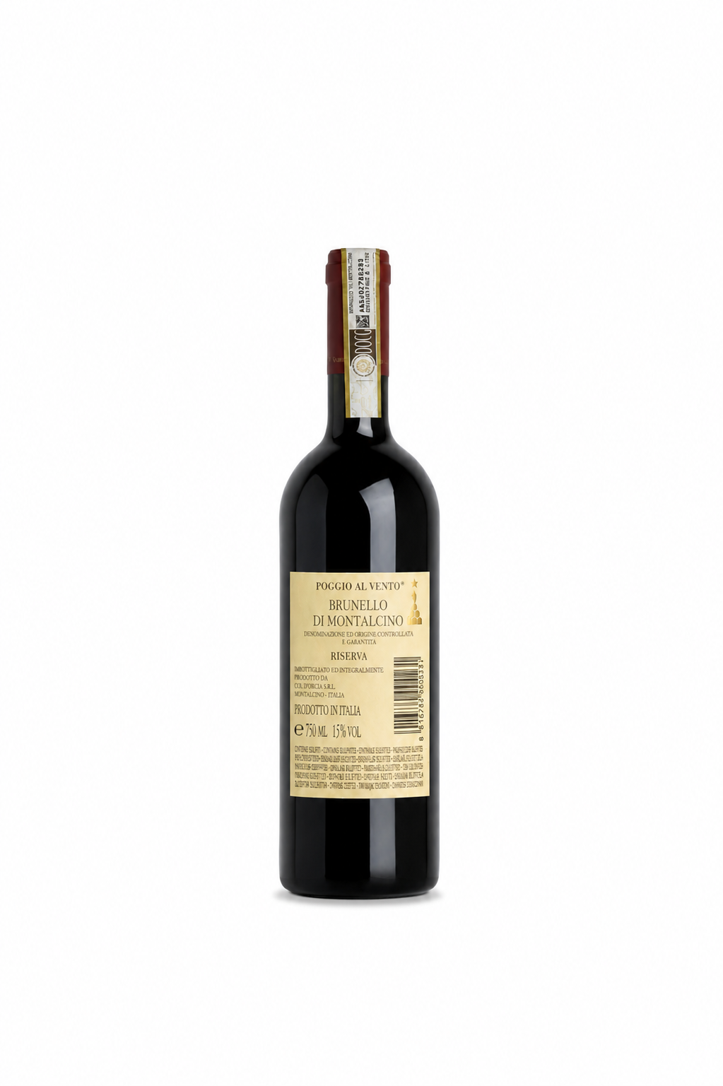 Brunello di Montalcino Riserva 2015 - Poggio al vento