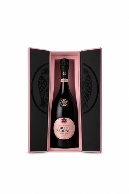 Giulio Ferrari rosè 2007 cofanetto Riserva del Fondatore