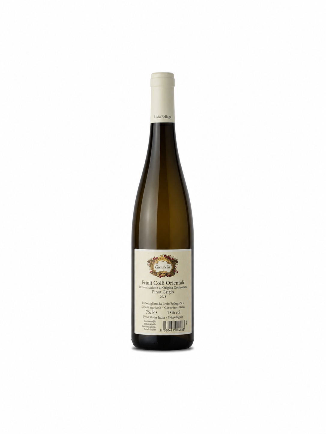 Pinot grigio “Curubella” 2018 - Livio Felluga