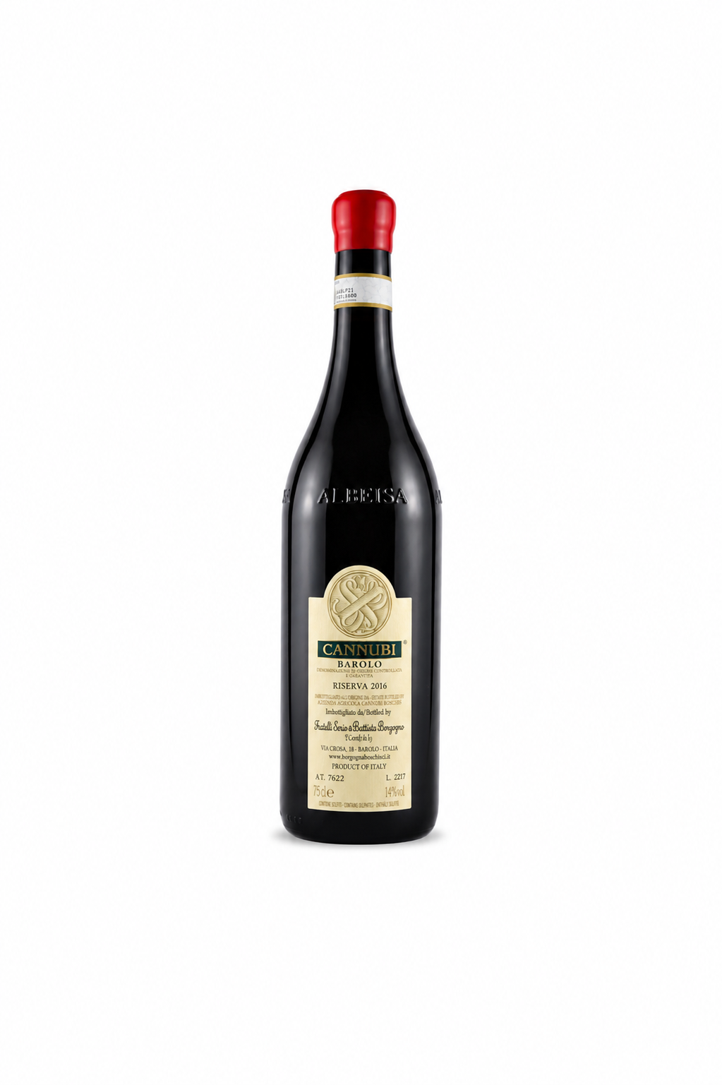Barolo riserva 2016 Cannubi - Fratelli Serio e Battista BORGOGNO